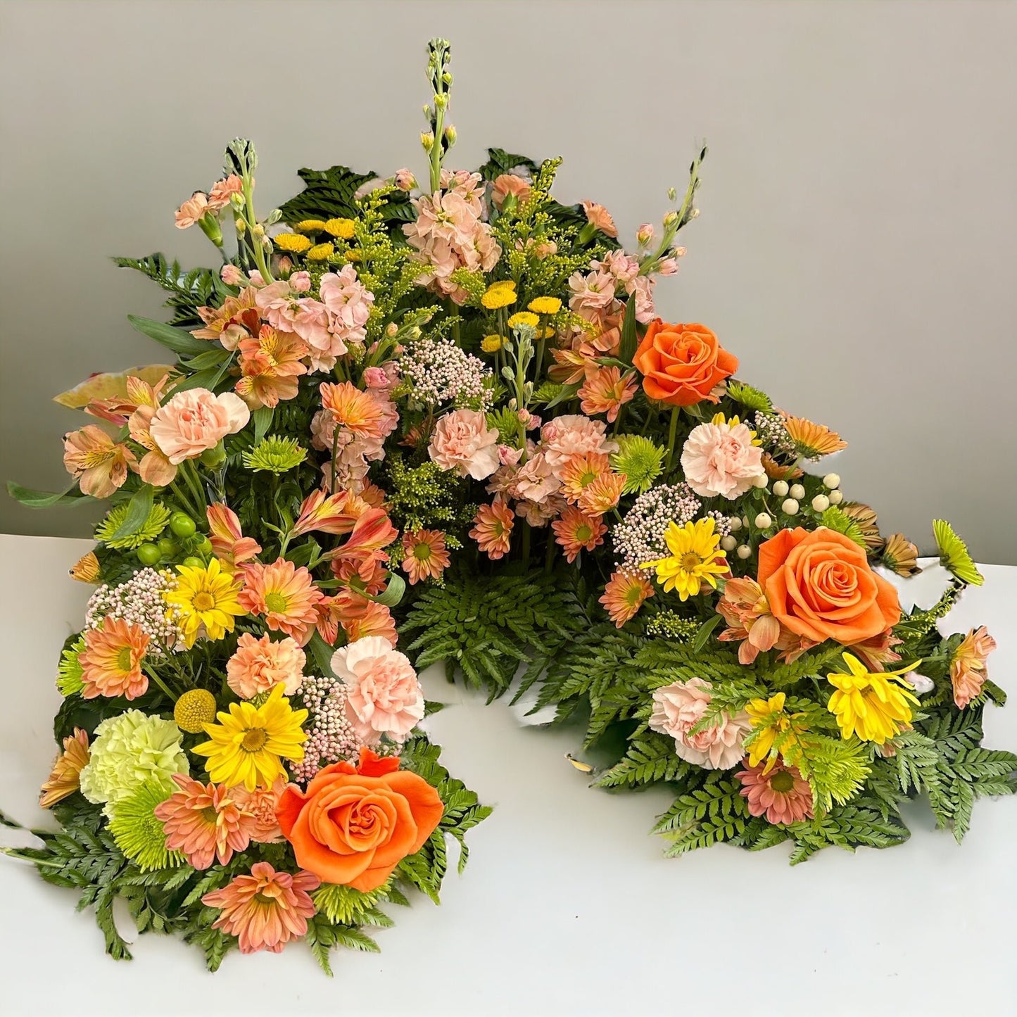 Urn Wreath - The Petal Parcel