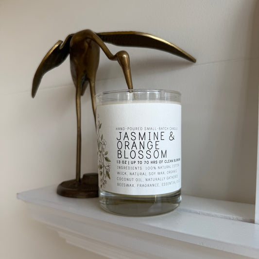 Jasmine + Orange Blossom Candle