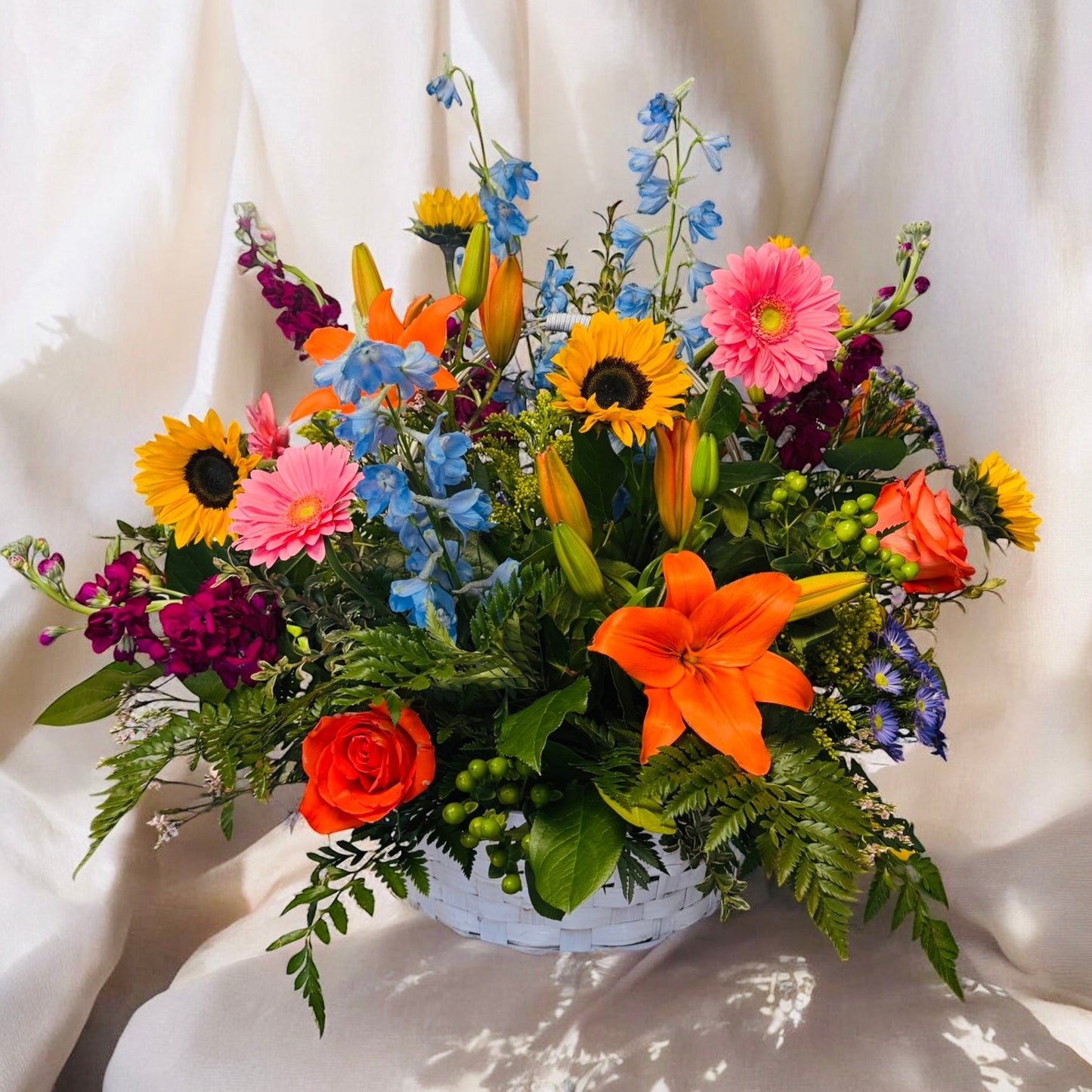 Lily + Light XL Basket - The Petal Parcel