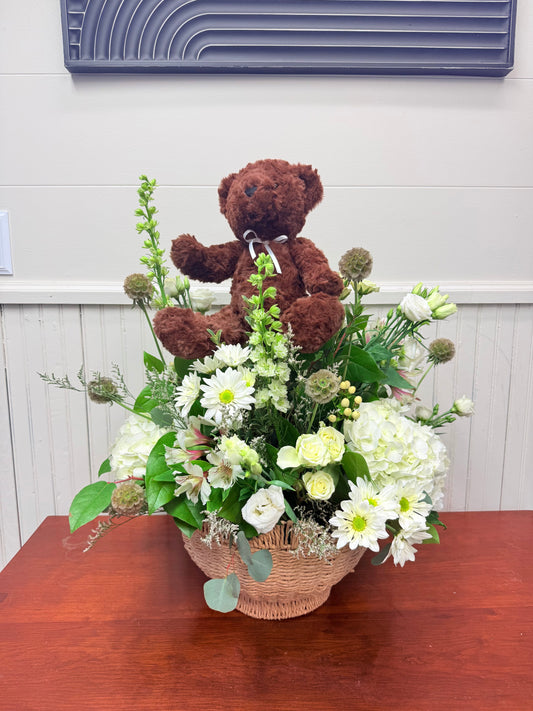 Honey Bear - Large with 2 Keepsakes