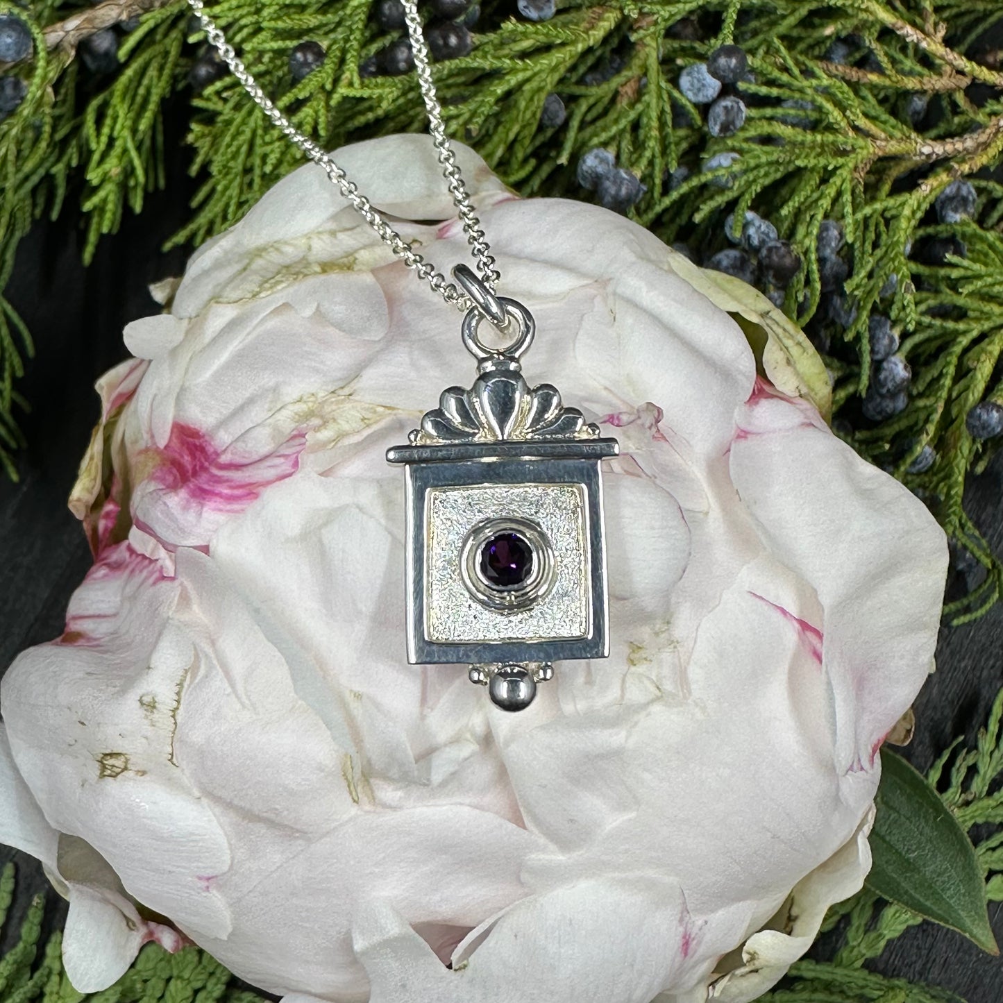 H23 • Sterling & Amethyst